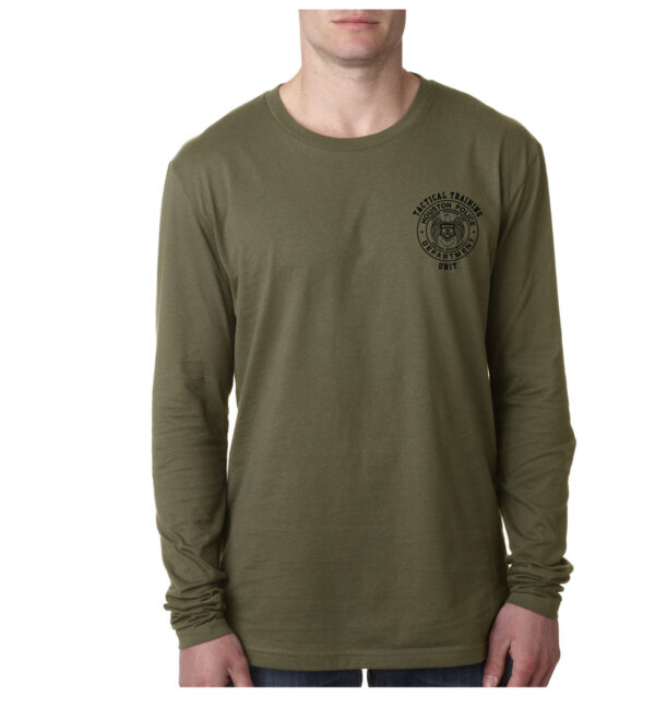 Men's Cotton Long-Sleeve Crew - Tactical - Image 2